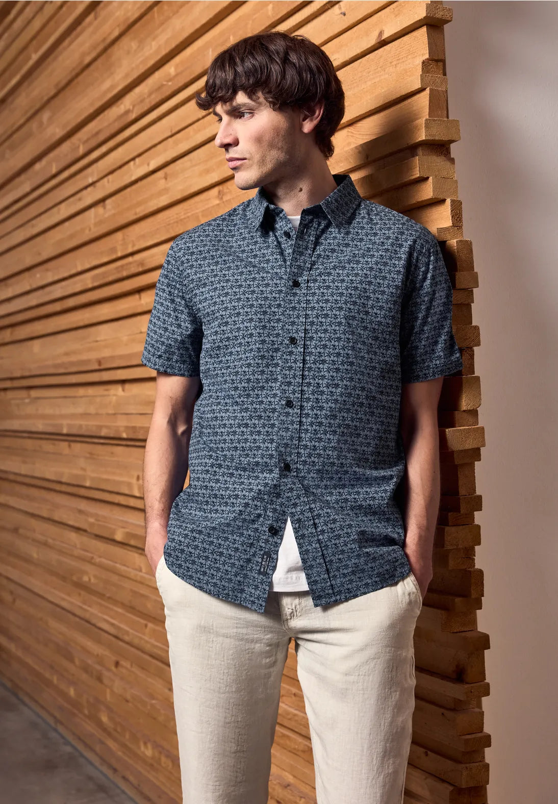 STREET ONE MEN CAMISA MANGA CORTA ESTAMPADA