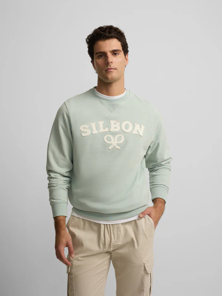 SILBON SUDADERA LOGO RAQUETAS