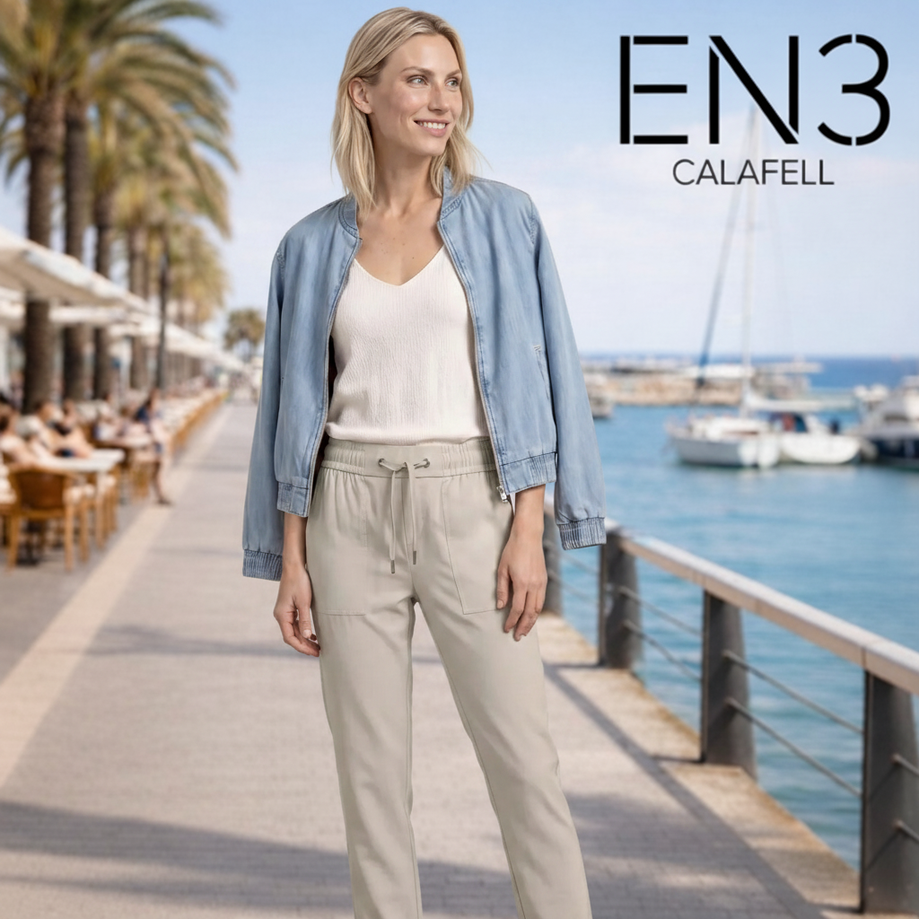 STREET ONE PANTALONES TOBILLEROS ELASTICOS