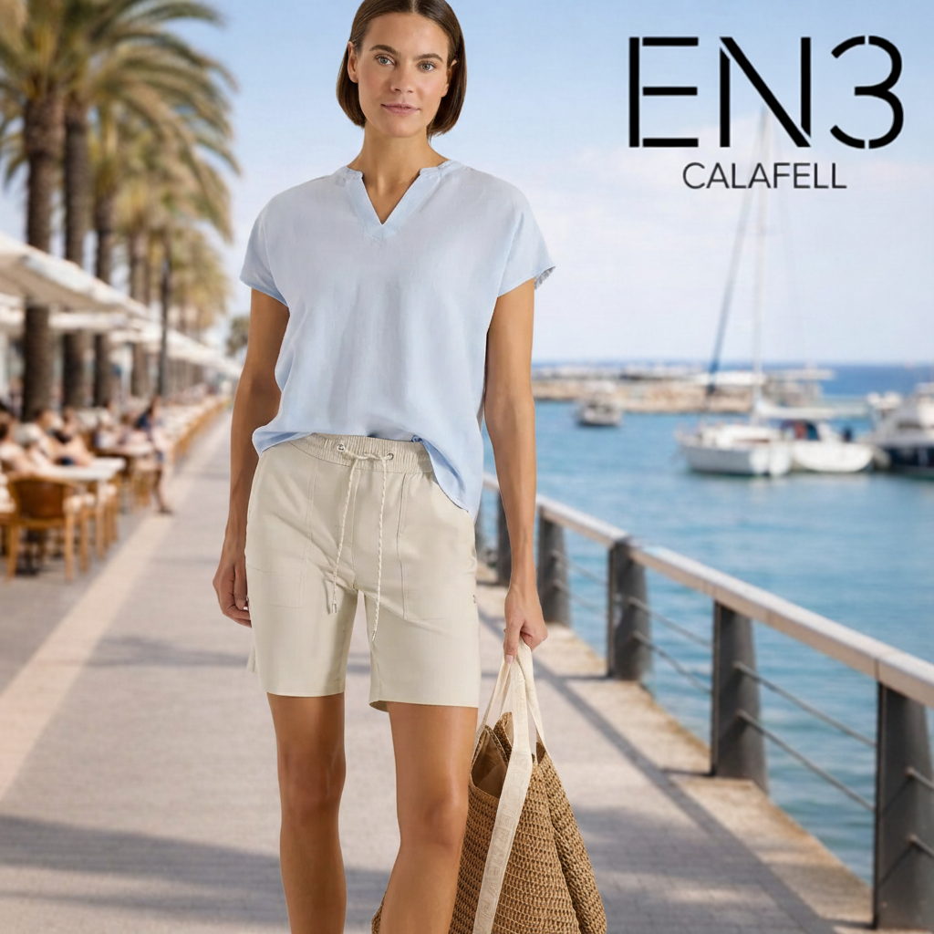 CECIL PANTALON CORTO CINTURA AJUSTABLE