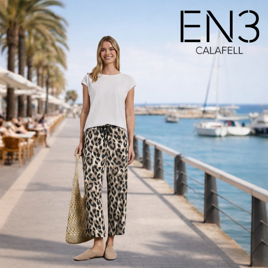 STREET ONE PANTALONES TOBILLEROS DE VERANO HOLGADOS