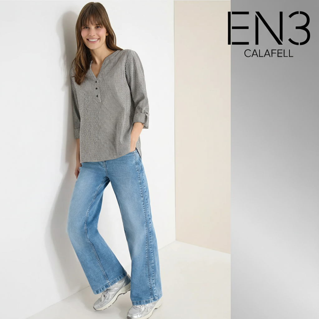 EN3CALAFELL BLUSA RAYAS CECIL