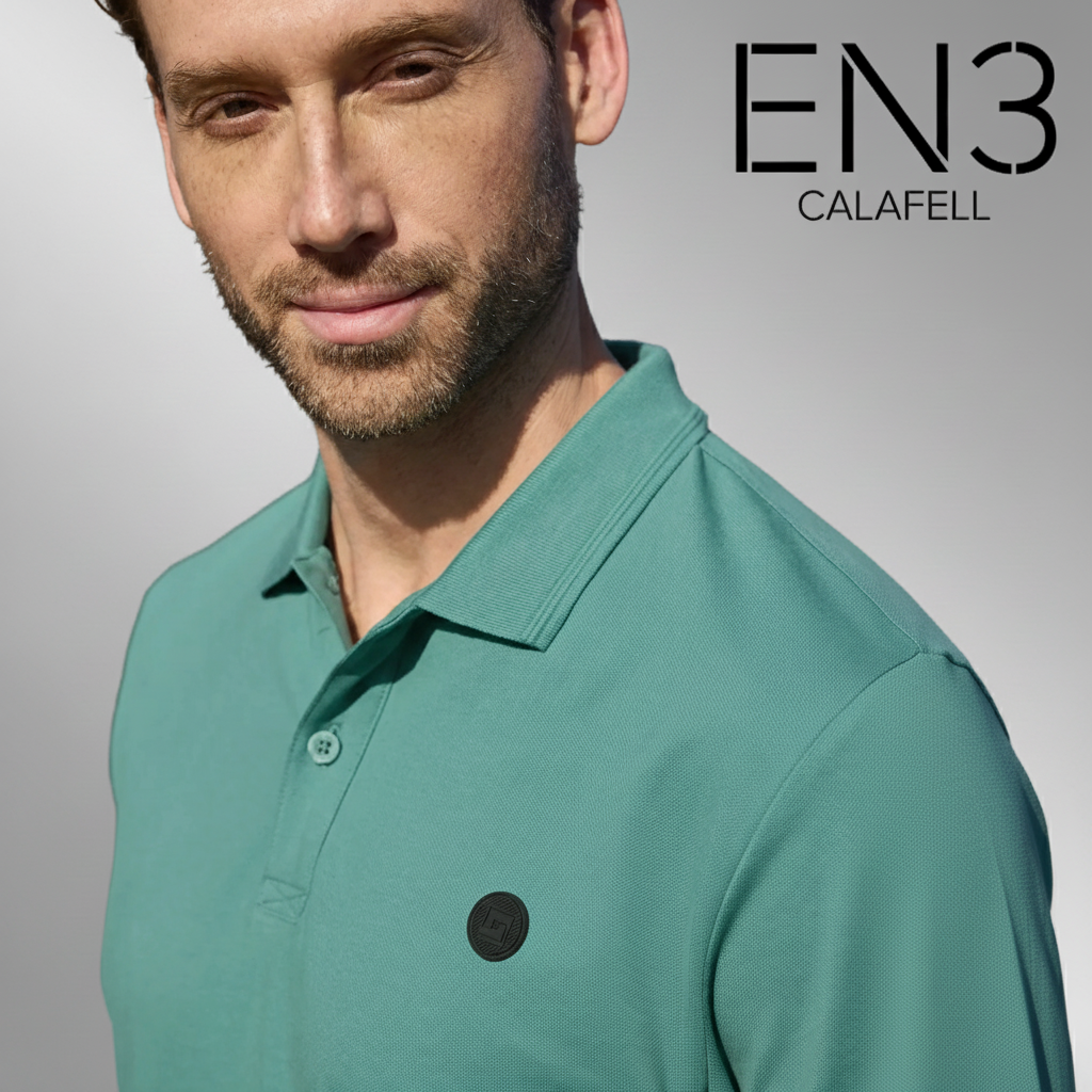 STREET ONE POLO BASICO VERDE ALGODON