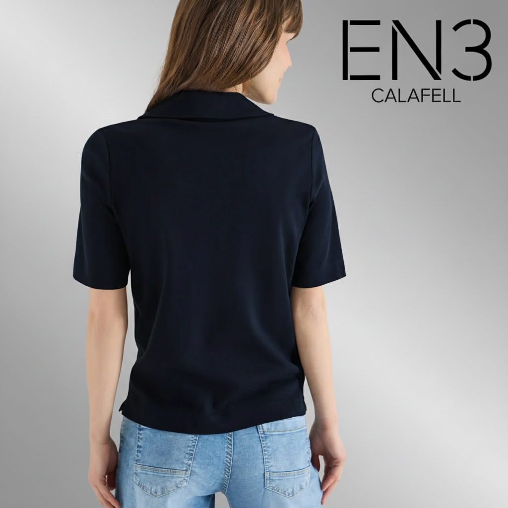 CECIL CAMISETA POLO DE ALGODON ESTILO DEPORTIVO