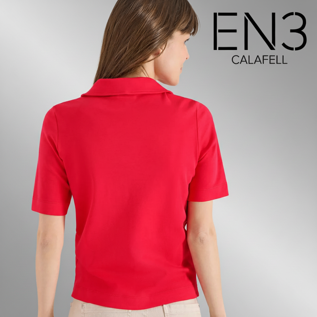CECIL CAMISETA POLO DE ALGODON ESTILO DEPORTIVO