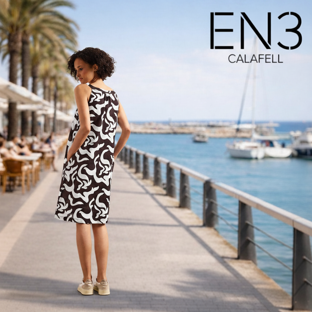 STREET ONE VESTIDO SIN MANGAS ESTAMPADO