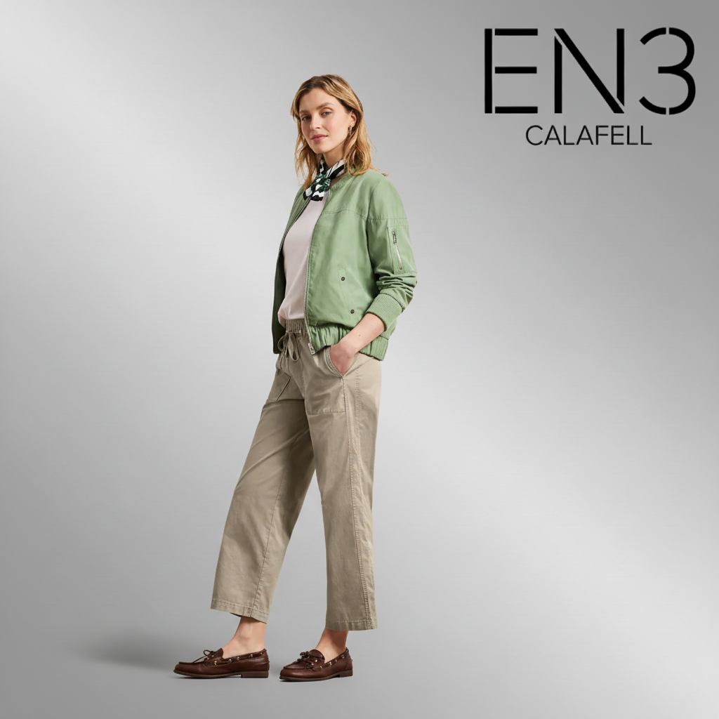 CECIL PANTALON DE ALGODON HOLGADO
