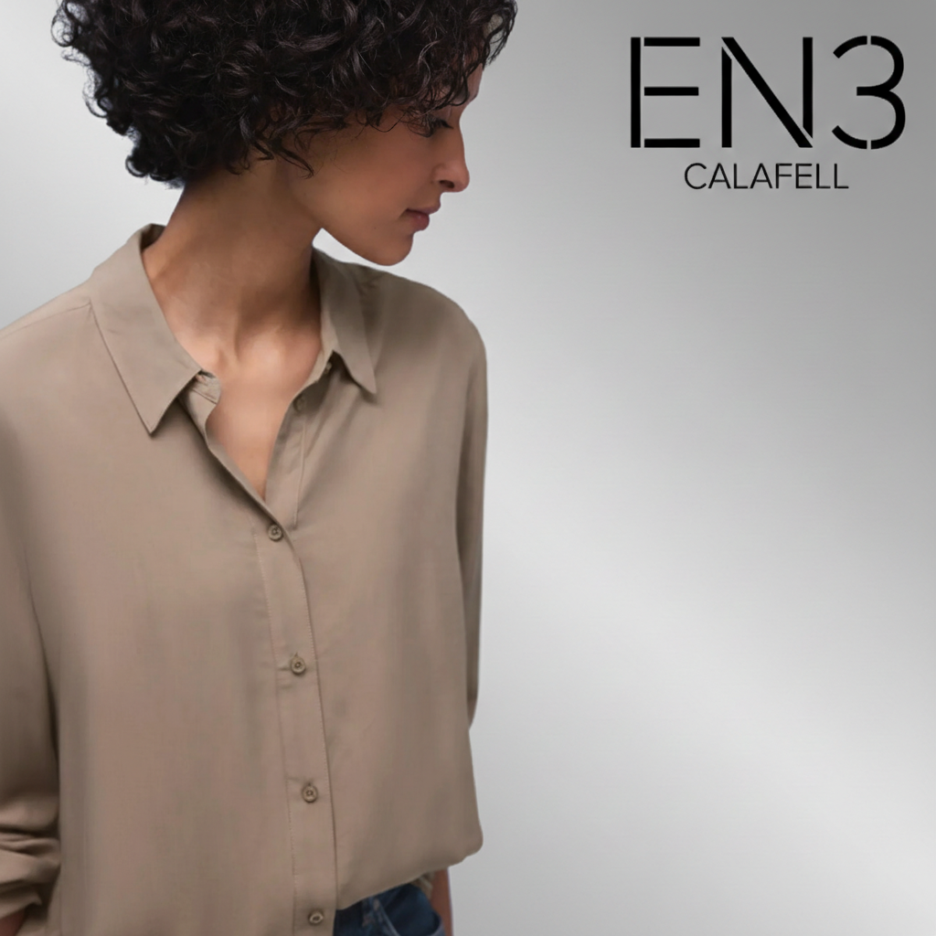 EN3CALAFELL BLUSA CAMISERA TOQUE UNIVERSITARIO STREET ONE