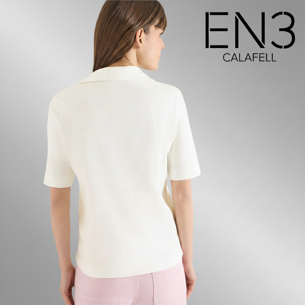 CECIL CAMISETA POLO DE ALGODON ESTILO DEPORTIVO