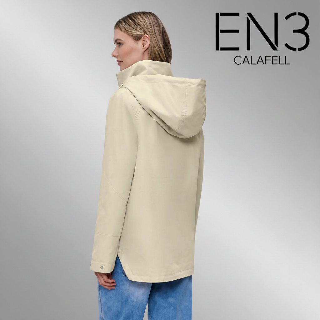 EN3CALAFELL PARKA LARGA BEIGE STREET ONE