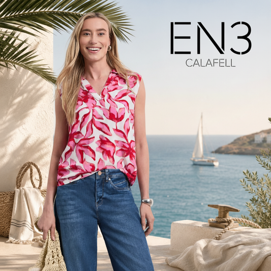 STREET ONE TOP ESTAMPADO SIN MANGAS