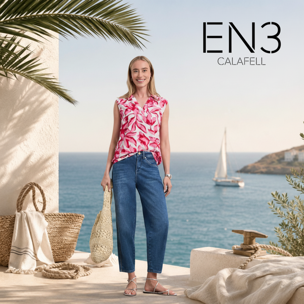 STREET ONE TOP ESTAMPADO SIN MANGAS