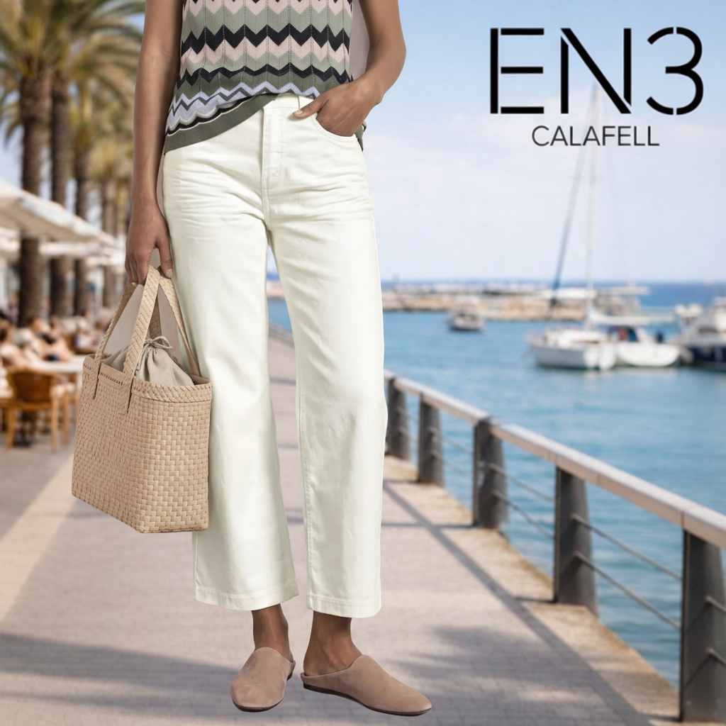 STREET ONE PANTALON TEJANO PIERNA ANCHA