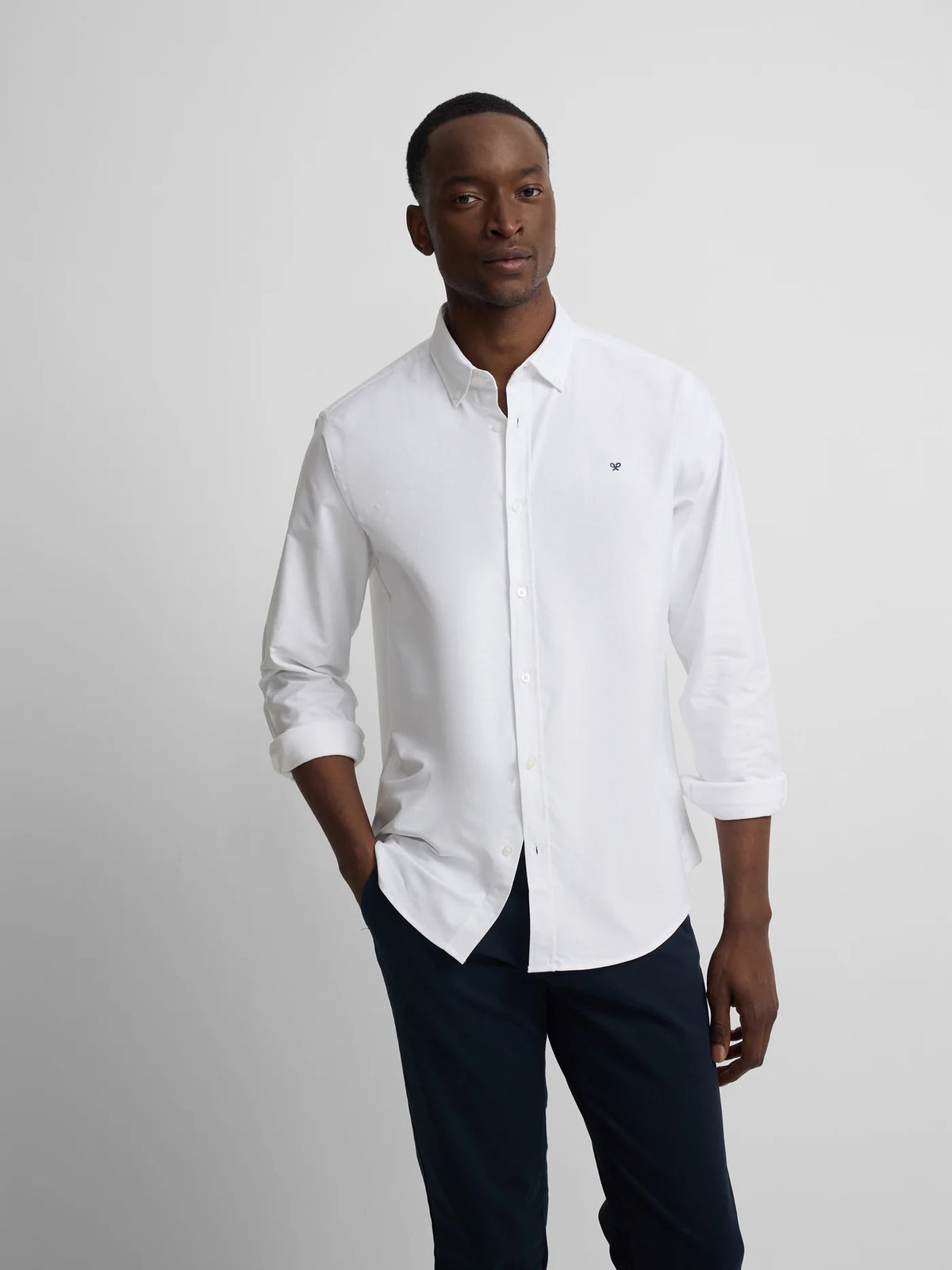 Camisa Silbon blanca oxford. Esprit Calafell