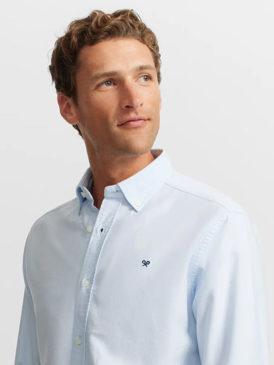 SILBON CAMISA OXFORD CELESTE