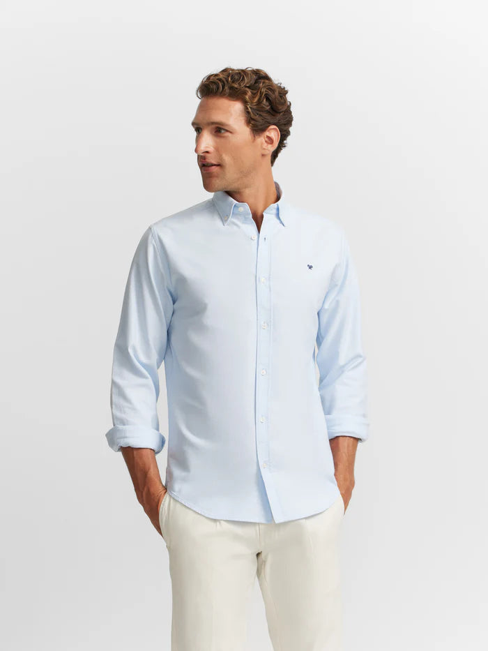 SILBON CAMISA OXFORD CELESTE