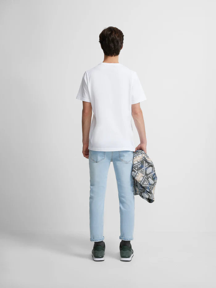 CAMISETA BASICA BLANCO REGULAR FIT
