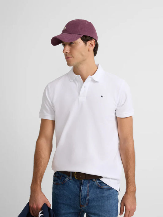 SILBON POLO BLANCO RAQUETAS PEQUEÑAS