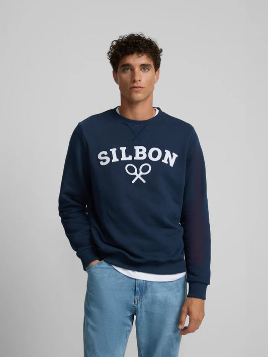 SILBON SUDADERA RAQUETAS AZUL MARINO