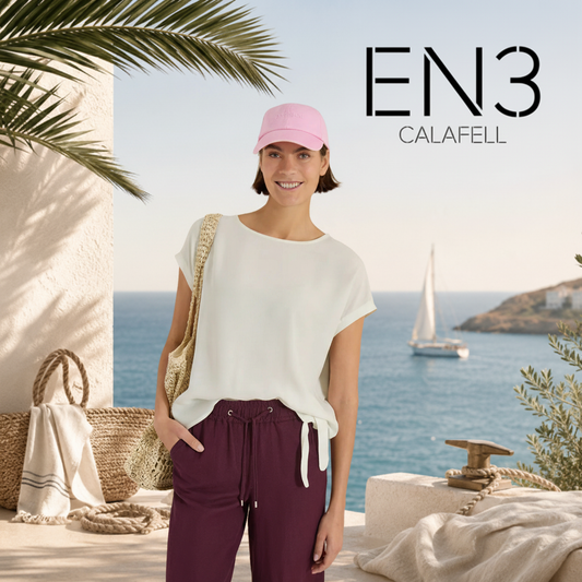 CECIL BLUSA CON TEXTURA ESPALDA DE PUNTO