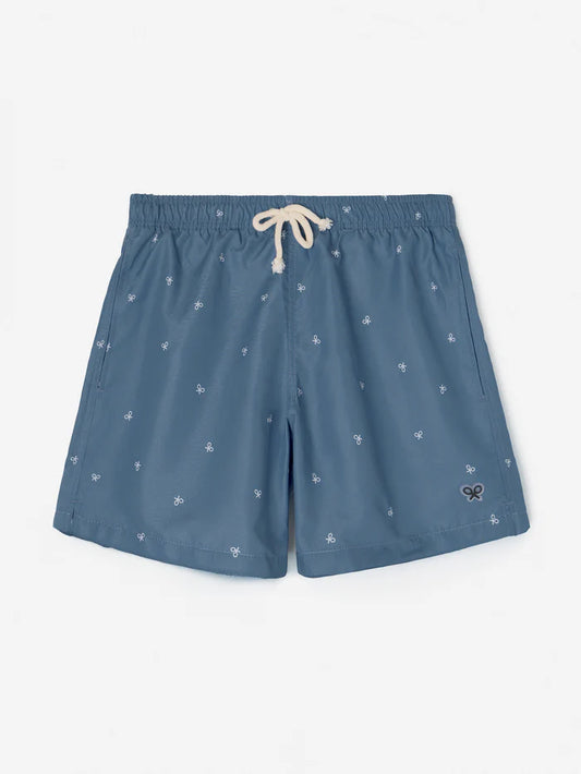 SILBON BAÑADOR MINI RAQUETAS AZUL