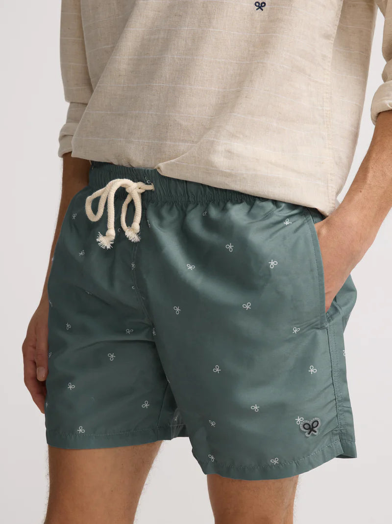 SILBON BAÑADOR VERDE RAQUETAS