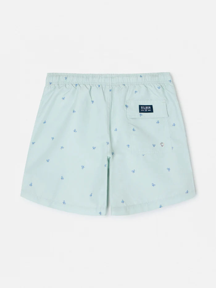 SILBON BAÑADOR MINI RAQUETAS AGUA MARINA