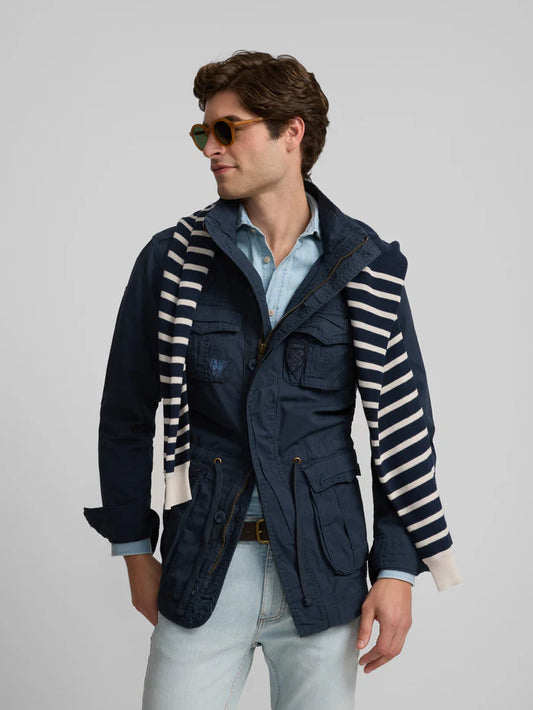 SILBON PARKA CORTE CLASICO ESTILO MILITAR