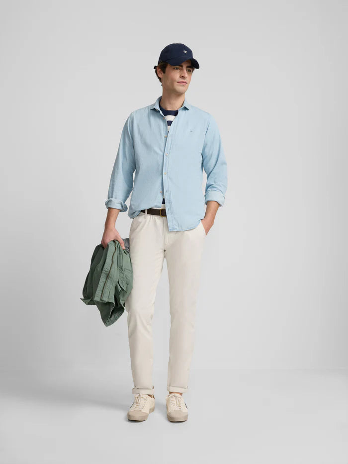 SILBON PANTALON CHINO COLOR PIEDRA