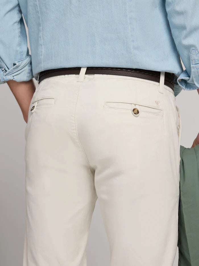 SILBON PANTALON CHINO COLOR PIEDRA