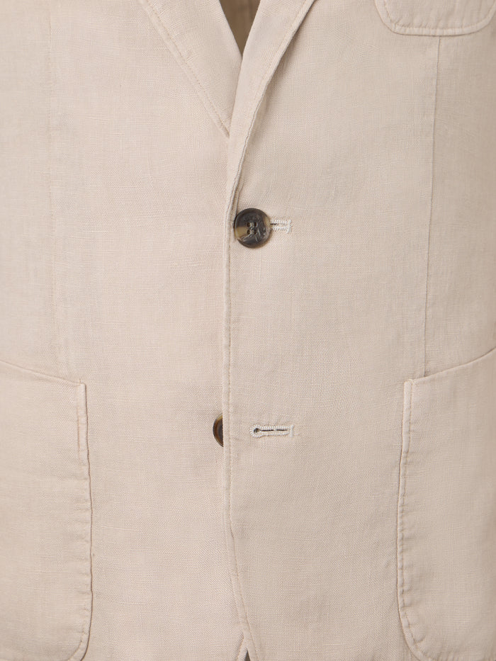 SILBON AMERICANA 100% LINO COLOR BEIGE
