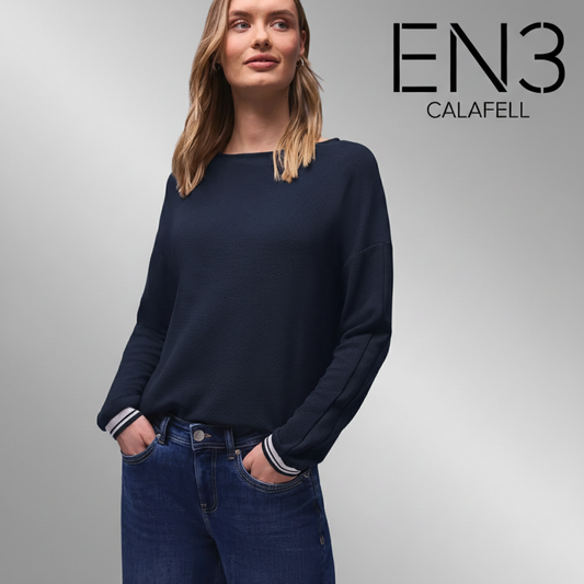 EN3CALAFELL CAMISETA STREET ONE CON DETALLES EN PUÑOS