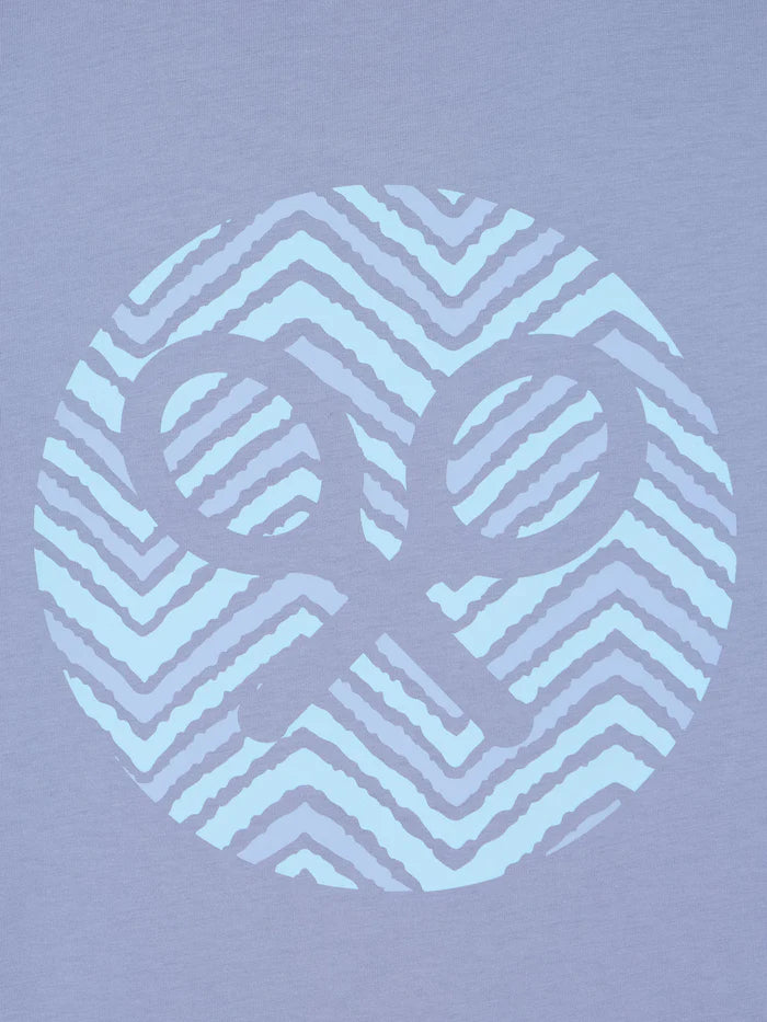SILBON CAMISETA LOGO RAQUETAS Y ESTAMPADO ETNICO