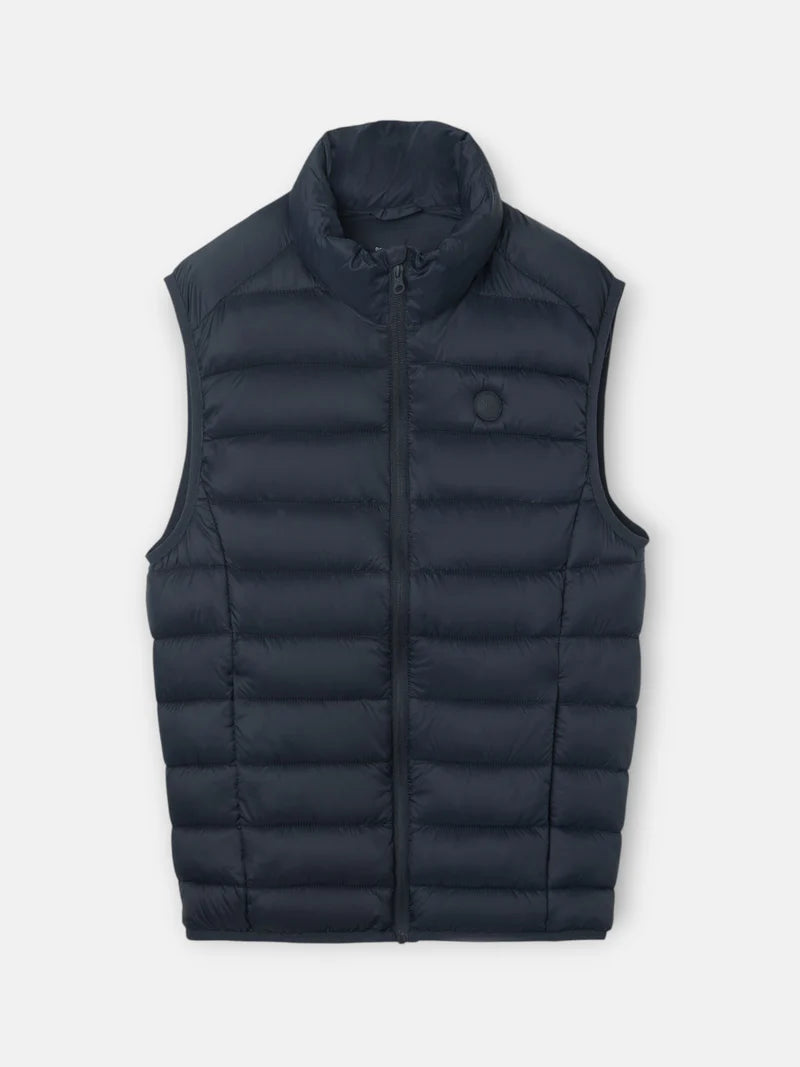 SILBON CHALECO GRIS OSCURO REGULAR FIT