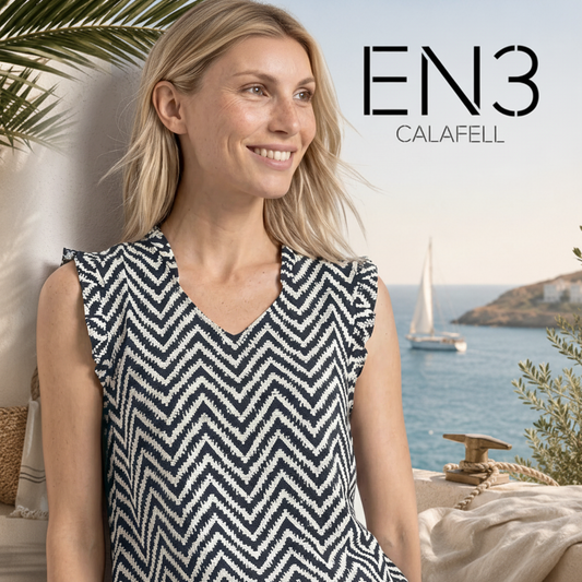 STREET ONE BLUSA ESTAMPADA SIN MANGAS