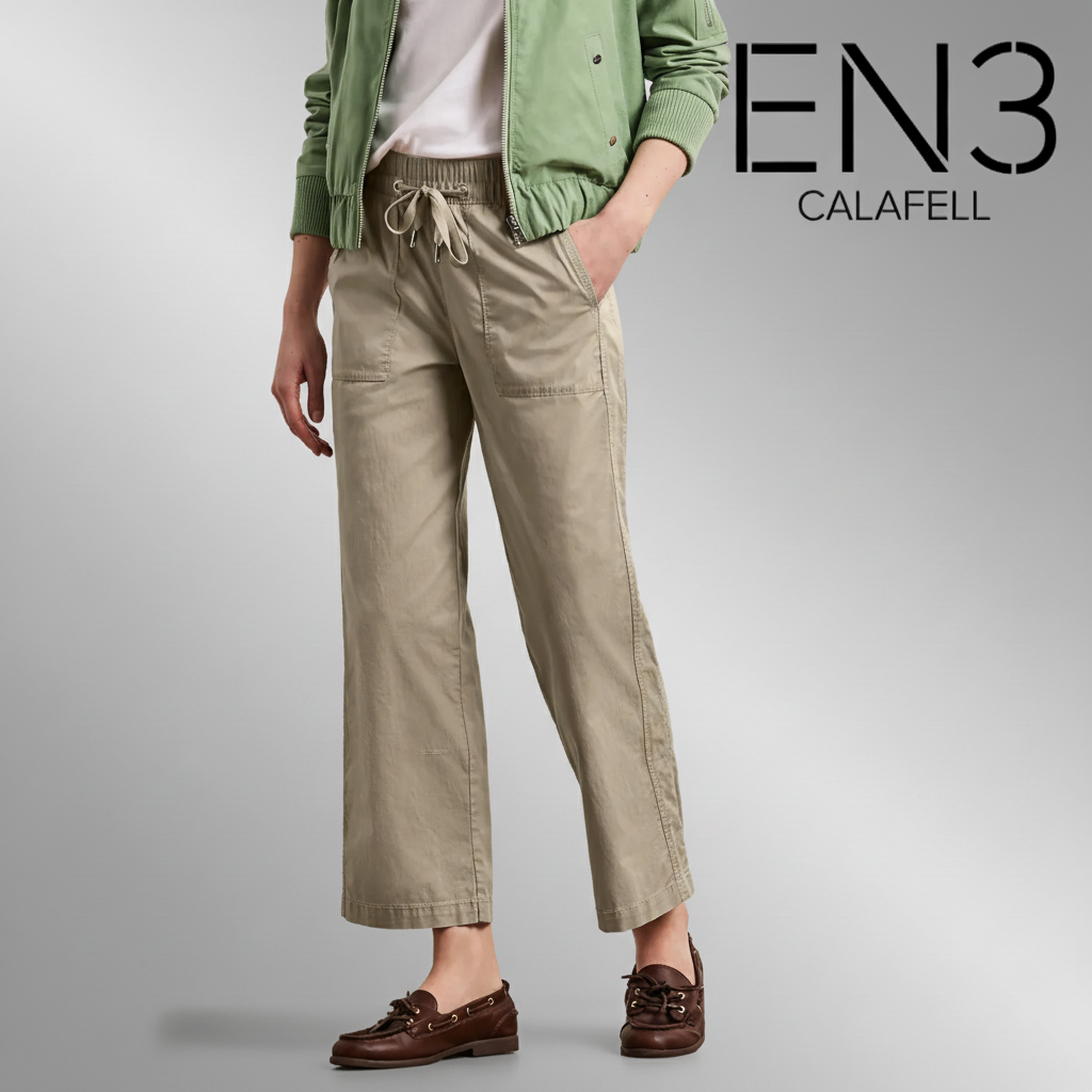 CECIL PANTALON DE ALGODON HOLGADO