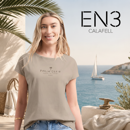 CAMISETA BEIGE MANGA CORTA STREET ONE