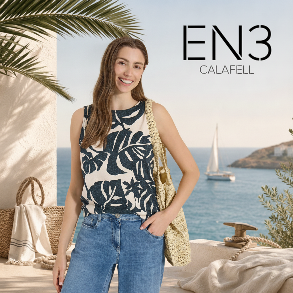 TOP DE TIRANTES ESTAMPADO FLORAL CECIL