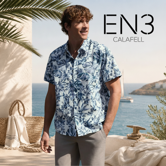 CAMISA MANGA CORTA ESTAMPADA STREET ONE MEN