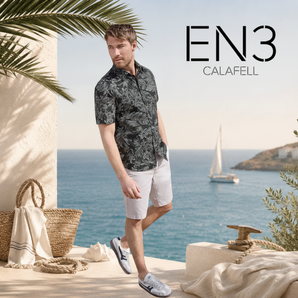 CAMISA MANGA CORTA ESTAMPADA STREET ONE MEN