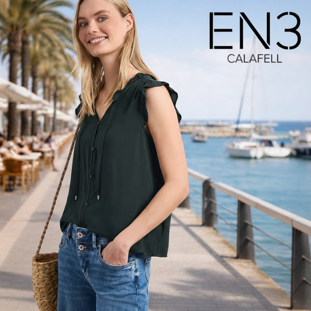 STREET ONE BLUSA DE VERANO SIN MANGAS