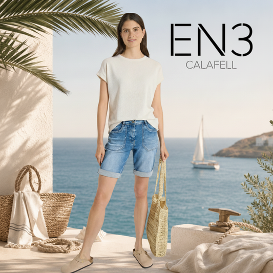 SHORTS VAQUEROS ELASTICOS CECIL