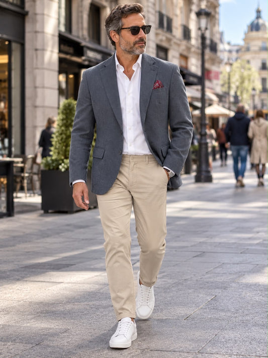 AMERICANA CHAQUETA CON CHALECO DESMONTABLE