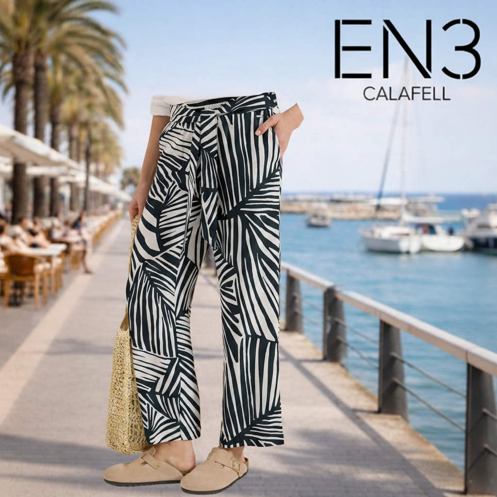 EN3CALAFELL PANTALONES DE VERANO ESTAMPADOS