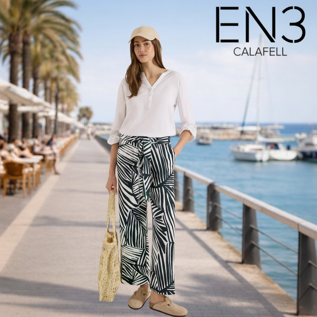 EN3CALAFELL PANTALONES DE VERANO ESTAMPADOS