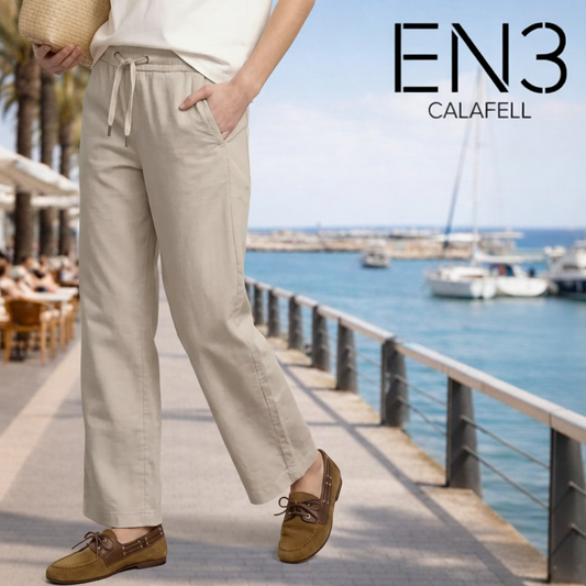 STREET ONE PANTALONES HOLGADOS CINTURA ELASTICA