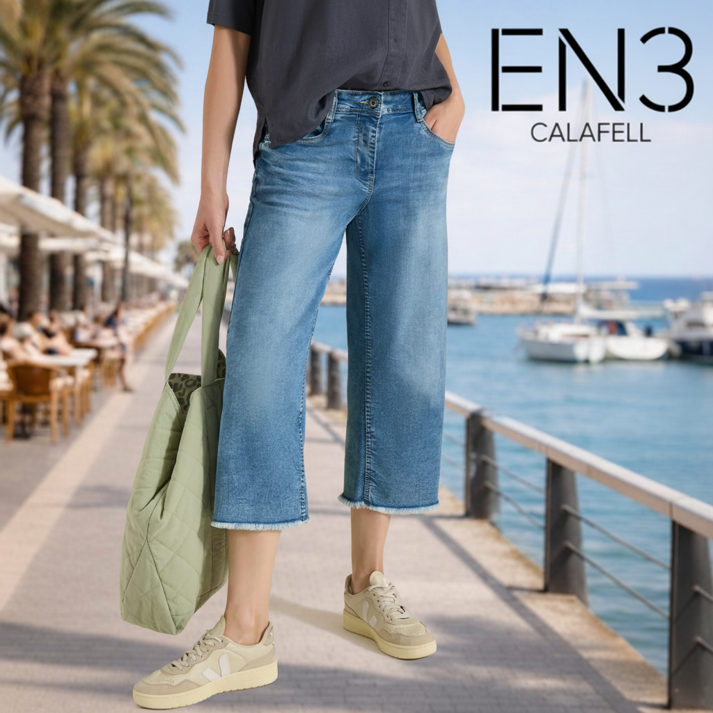 CECIL PANTALON PIRATA TEJANO