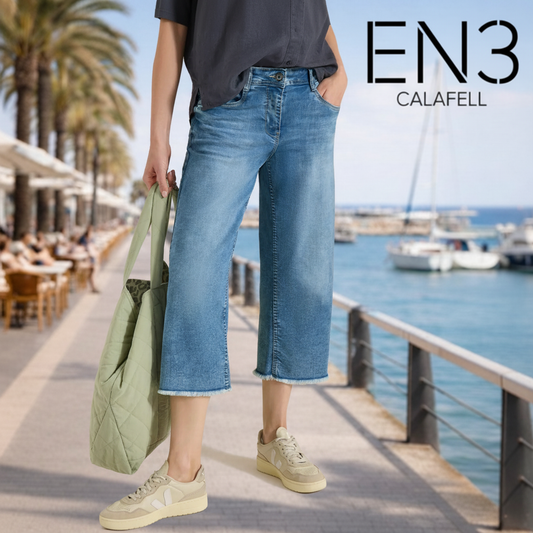 CECIL PANTALON PIRATA TEJANO