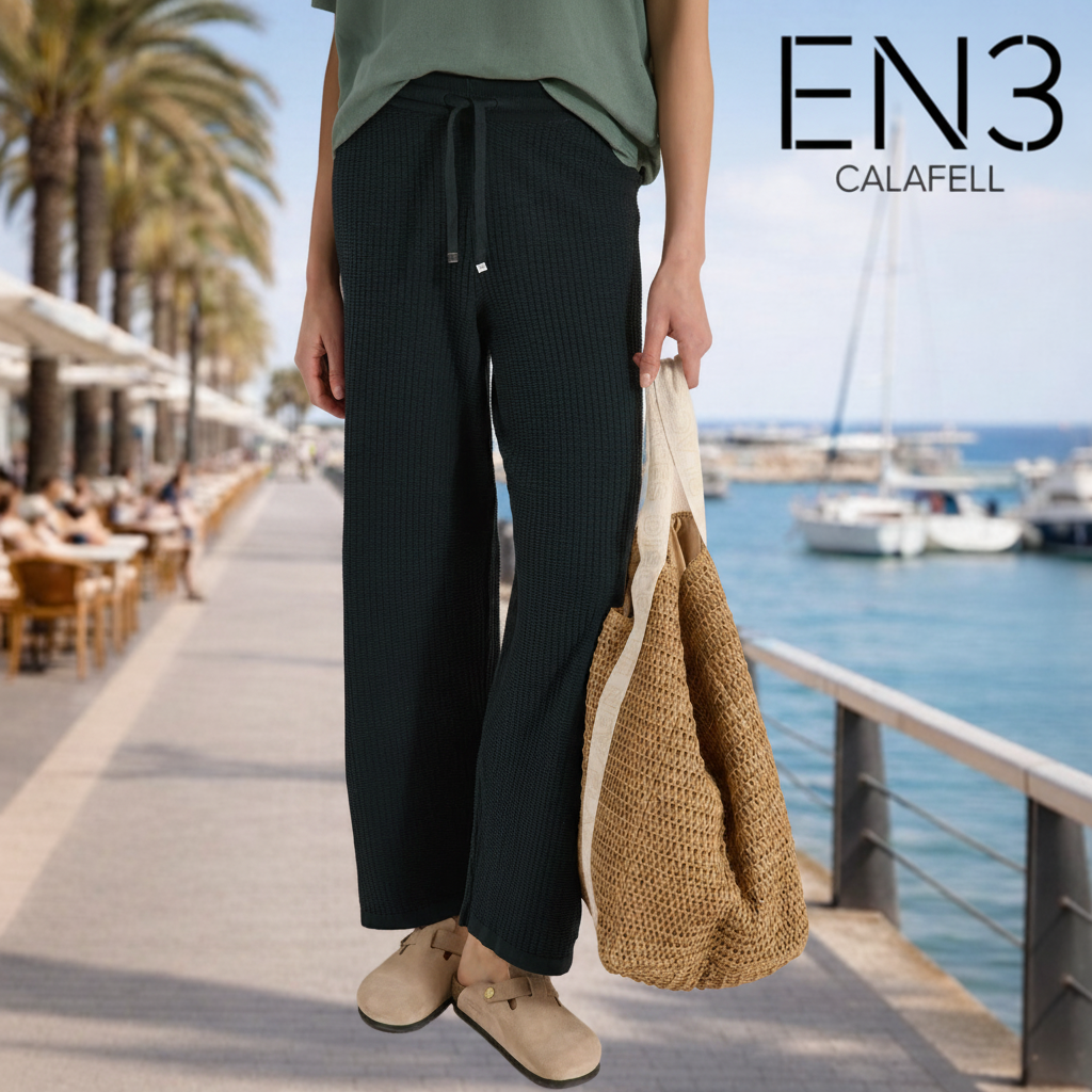 STREET ONE PANTALON ALGODON PIERNA ANCHA