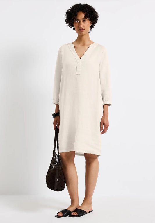 STREET ONE VESTIDO LINO MANGA 3/4
